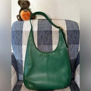 Coach ergo large shoulder bag in rare green
